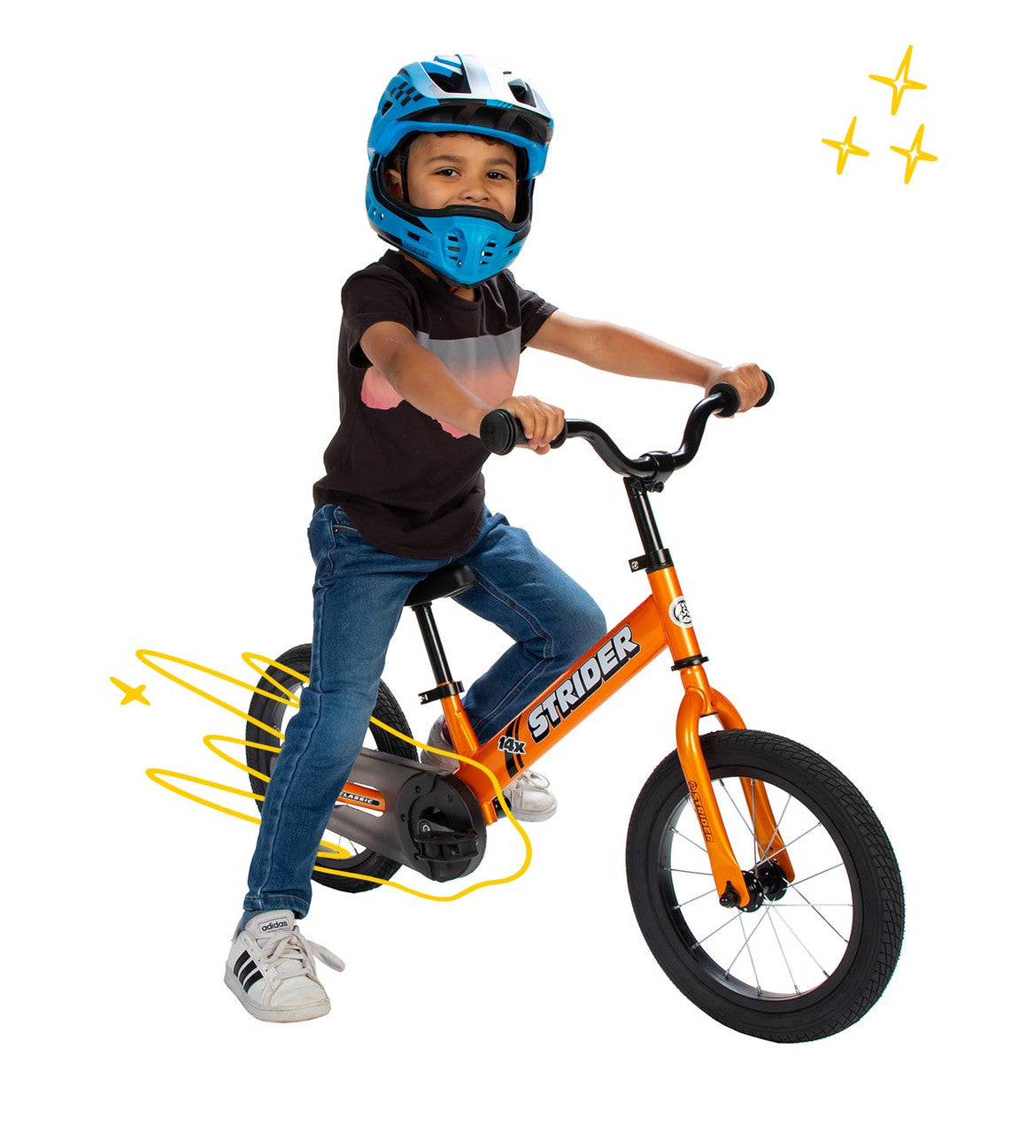 Kids Strider Bike Pedal Strider 14x Easy-Ride Pedal Kit – Strider
