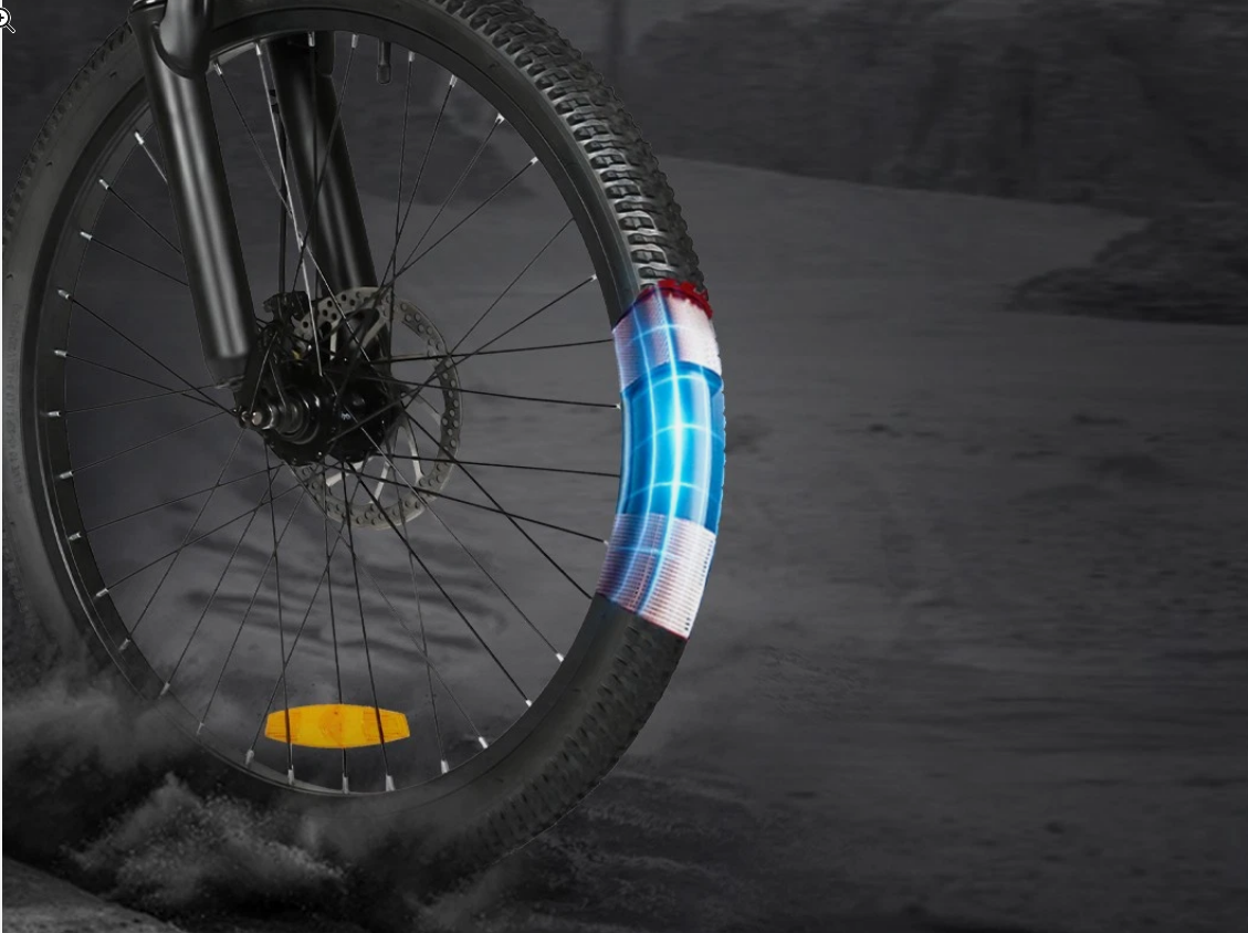 Adult 24" eBike Mountain Fat Tire Electric Bike Bicycle w PAS 36V Battery 560W