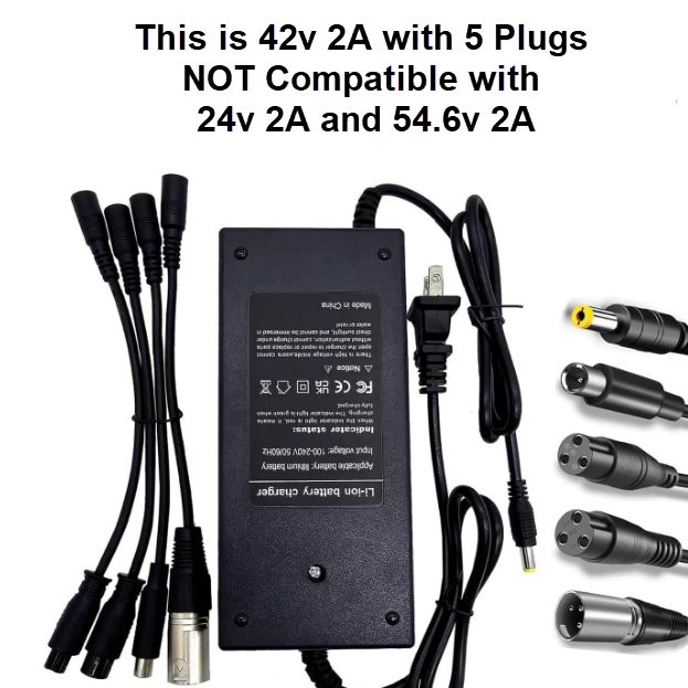 Ecotric E-Bike AC Adapter Battery Charger Starfish Dolphin Peacedove