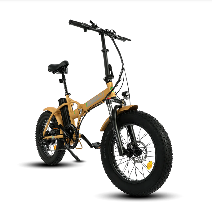 Fat Tire Portable and Folding Electric Bike Ecotric All Around E Bikes