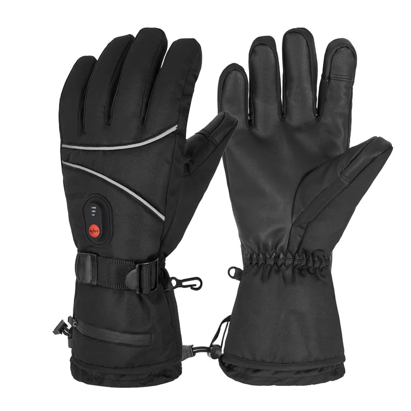 Heated Cycling Gloves Touchscreen Compatible
