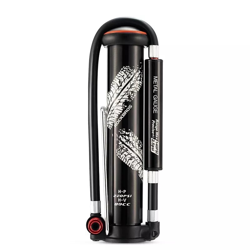 T-Shaped Spout Floor Portable Air Pump by Rockbros