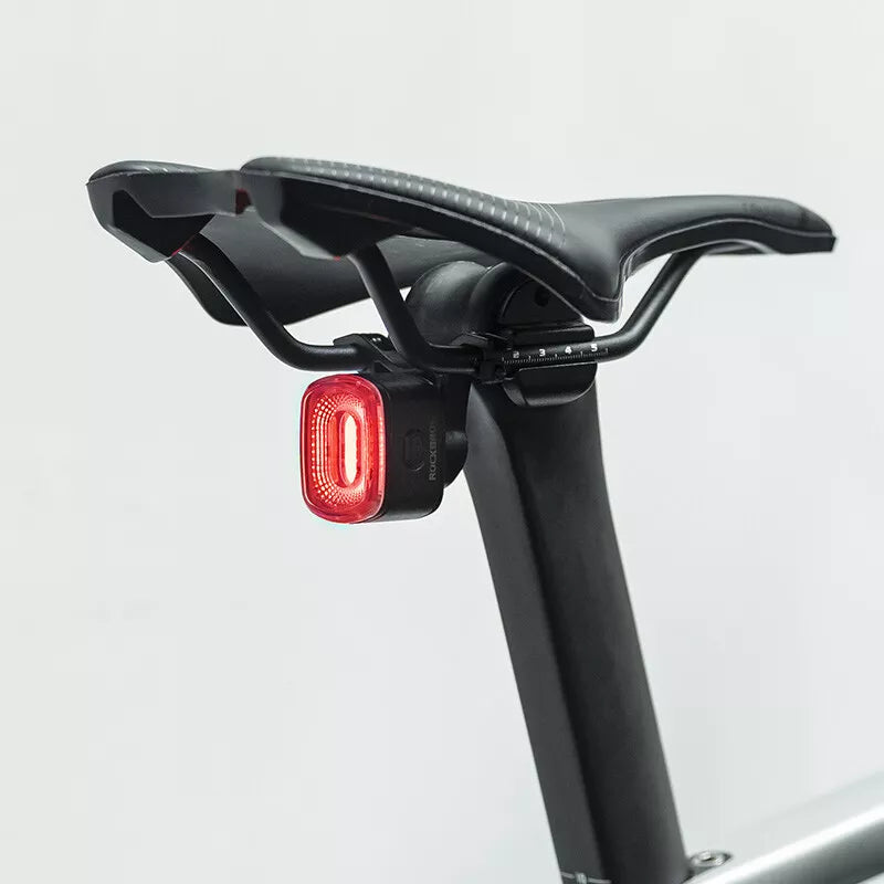 Smart Bike Taillight with Auto Brake Sensing Rear Light by Rockbros