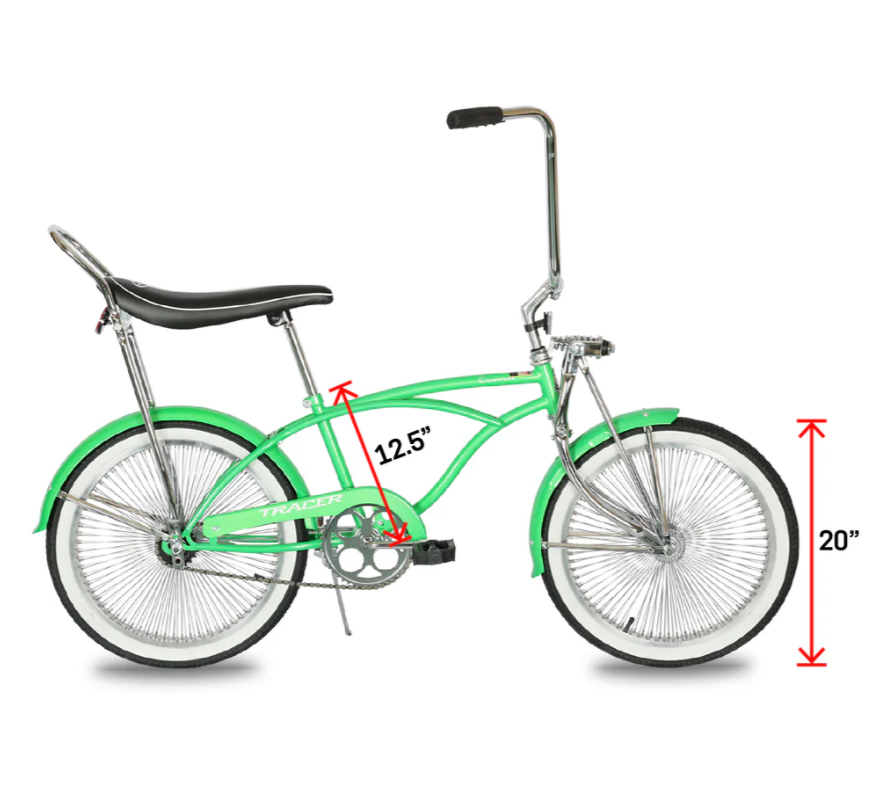 Tracer Tamron Classic Beach Cruiser Bike Single Speed 140H Rims