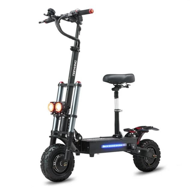 X5 6000W Dual Motor Electric Scooter by Teewing
