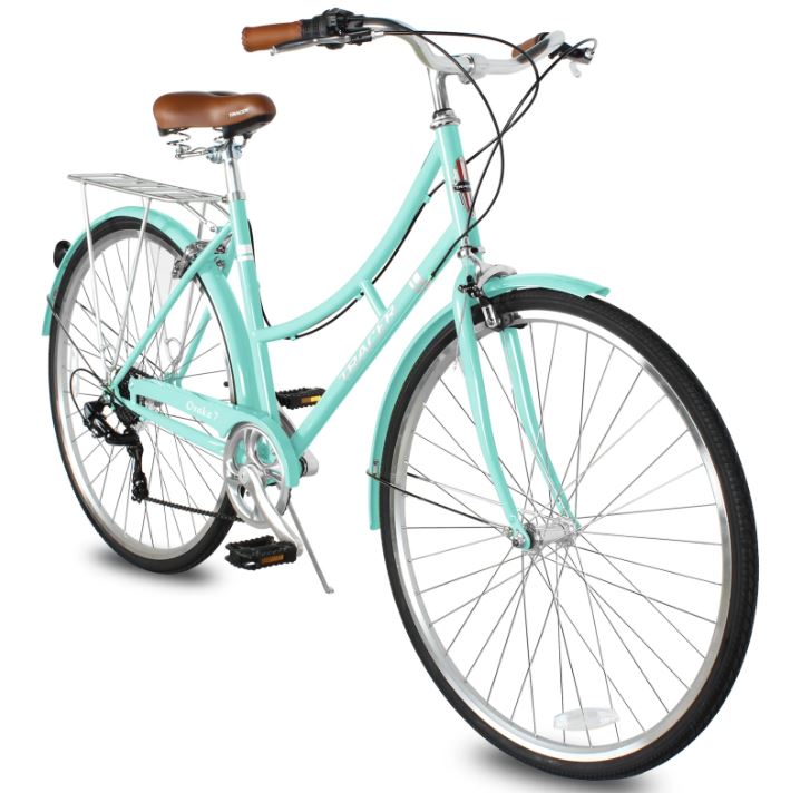 citybike unisex Tracer Osaka 700c 7Sp Hybrid City Bike – All Around E-Bikes