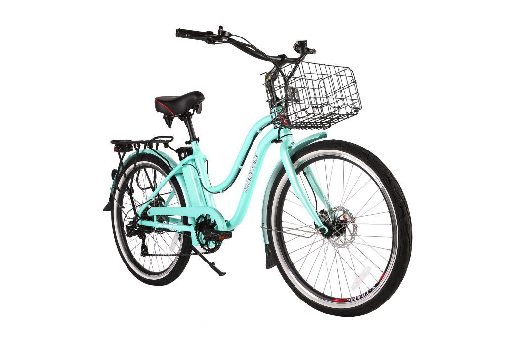 Malibu Elite Max 36 Volt Step-Through Electric Beach Cruiser Bicycle by X-Treme