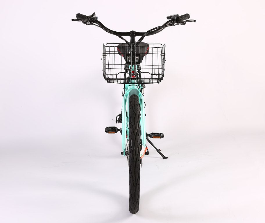 Malibu Elite Max 36 Volt Step-Through Electric Beach Cruiser Bicycle by X-Treme