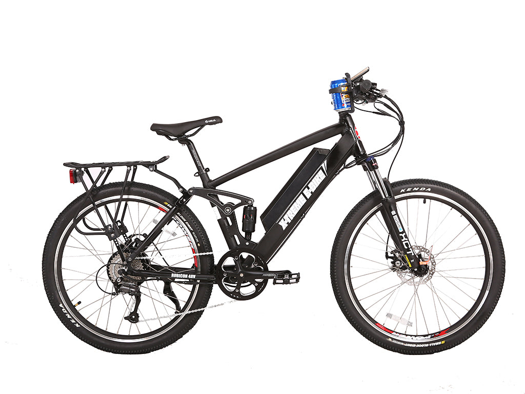 Rocky Road Electric Fat Tire Mountain Aluminum Bicycle 48 Volt Lithium Powered X-Treme