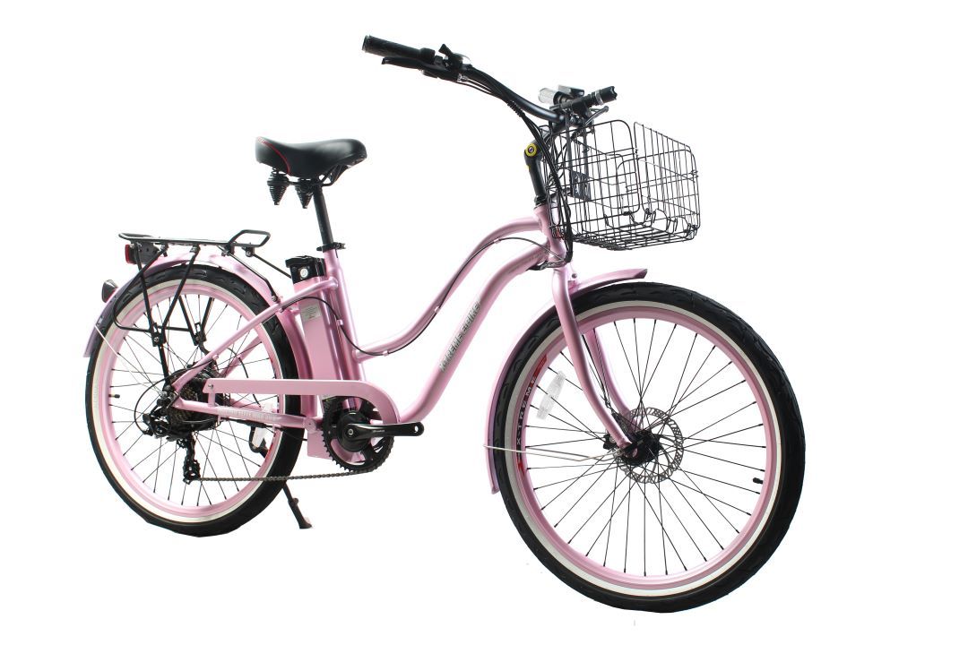 Malibu Elite Max 36 Volt Step-Through Electric Beach Cruiser Bicycle by X-Treme