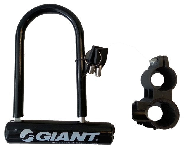 giant bicycle lock Giant™ U-Lock with Keys & Bicycle Mounting Bracket