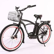 Newport Elite Max 36 Volt Electric Beach Cruiser Bicycle X-Treme 36NEWPORT-EM