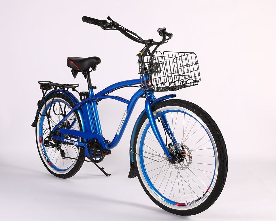 Newport Elite Max 36 Volt Electric Beach Cruiser Bicycle X-Treme 36NEWPORT-EM