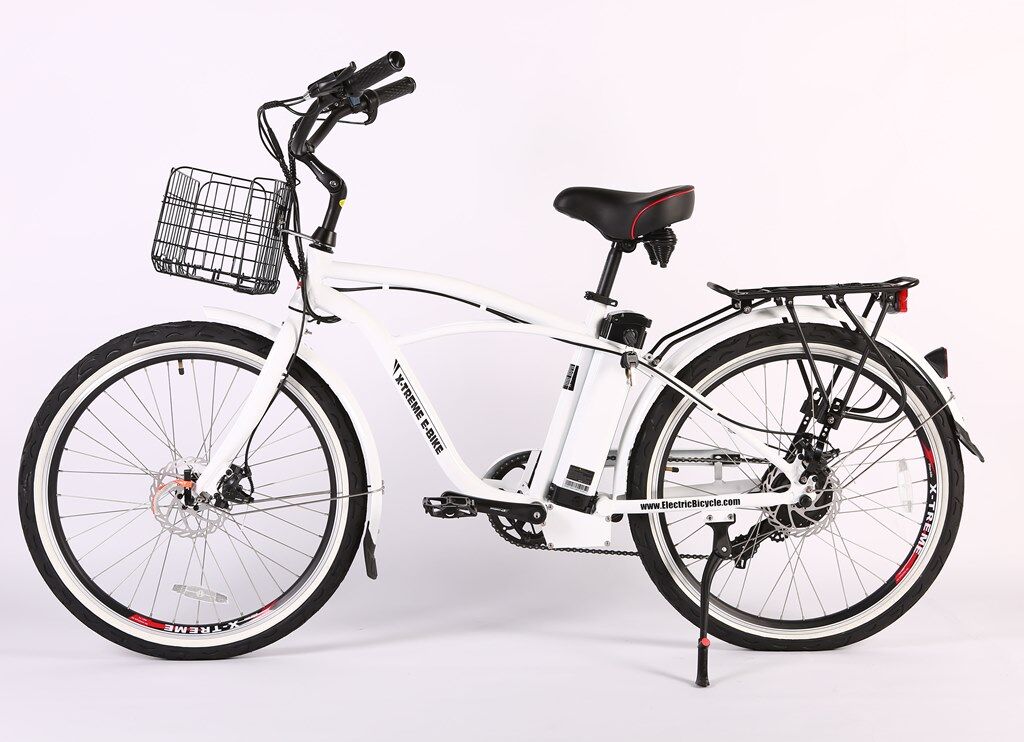 Newport Elite Max 36 Volt Electric Beach Cruiser Bicycle X-Treme 36NEWPORT-EM