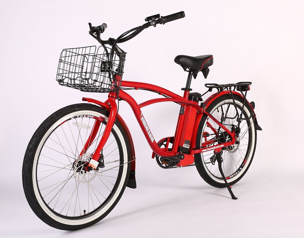 Newport Elite Max 36 Volt Electric Beach Cruiser Bicycle X-Treme 36NEWPORT-EM