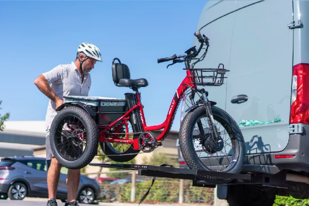 Trike Rack For Rv The Emojo Electric Trike Hitch Rack Carrier: An Easy-to-Load Solution ...