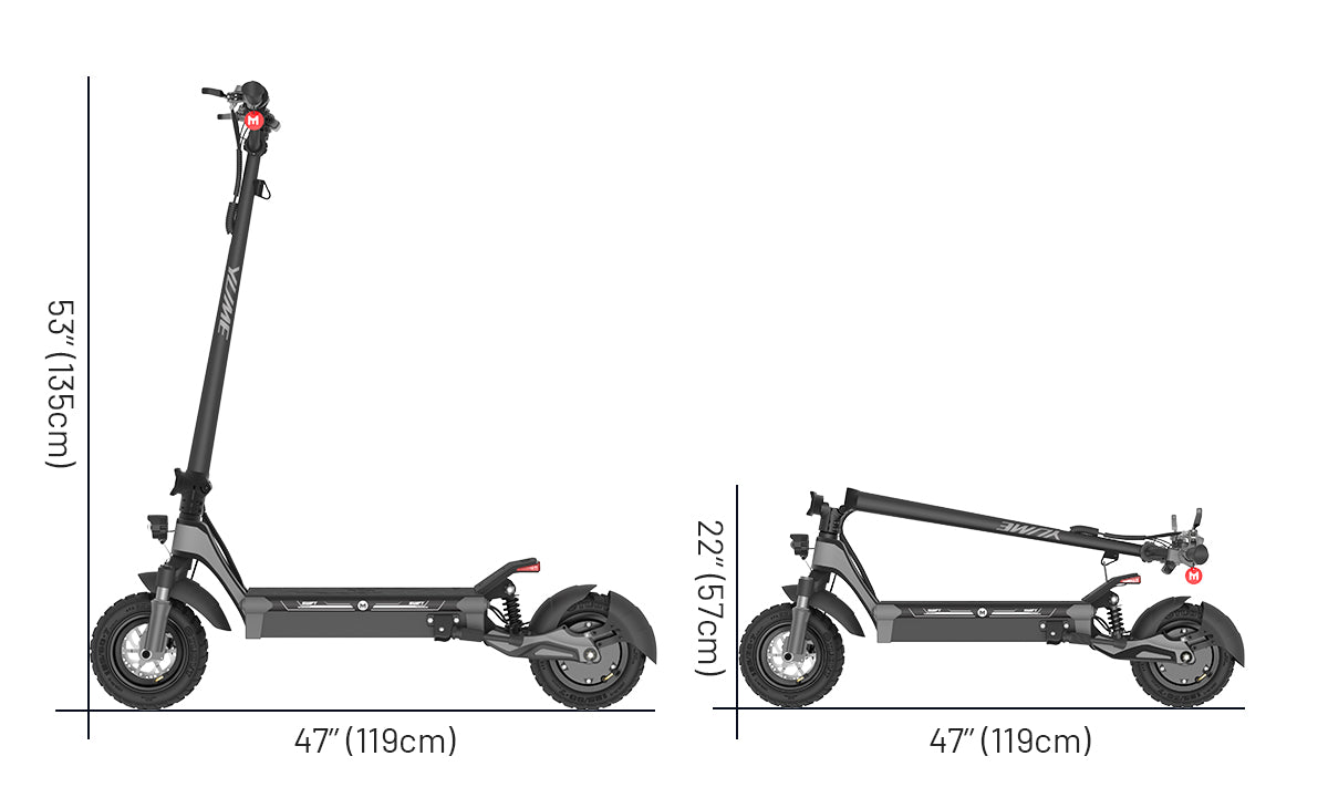 Swift 1200W 3Sp Aero Frame Lightweight E-Scooter by Yume