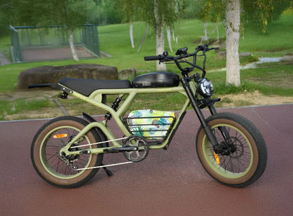 Cougar 1000w 52v Full Suspension All Terrain E-Bike by Revibikes