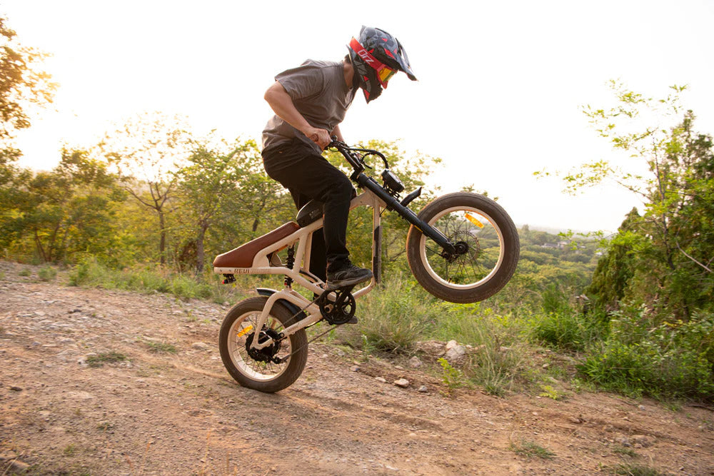 Cougar 1000w 52v Full Suspension All Terrain E-Bike by Revibikes