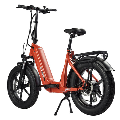 E-Flow 750W 48V 20in All Terrain Fat Tire Folding E-Bike by Young Electric