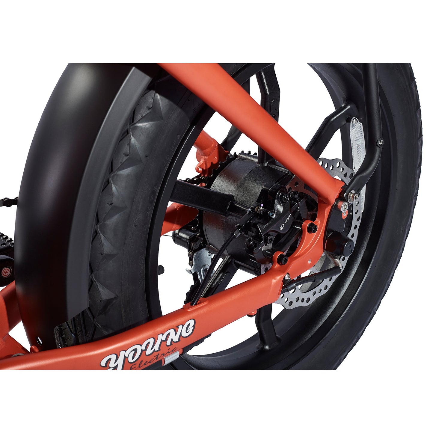 E-Flow 750W 48V 20in All Terrain Fat Tire Folding E-Bike by Young Electric