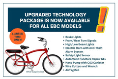 EBC Model C Classic Cruiser Electric Bike  1Sp  /  7sp