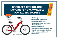 EBC Model R Hybrid Electric Bike 1Sp / 7Sp