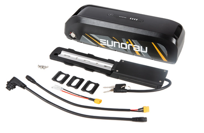 EUNORAU Universal 48V15Ah Secondary EBike Battery