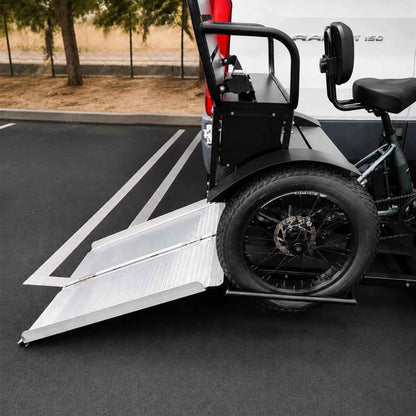Emojo 500 lbs Electric Trike Capacity Folding Ramp