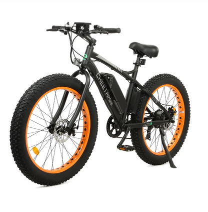 Cheetah Fat Tire 26" Electric Bike Beach Snow 26S900USB - Ecotric