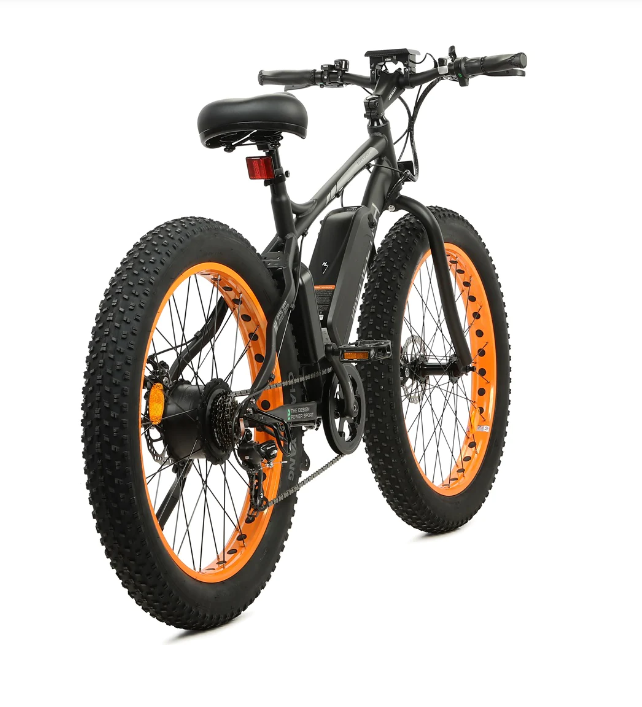 Cheetah Fat 4 Inch Tire Electric Bike Beach Snow 26S900USB Ecotric All Around E Bikes