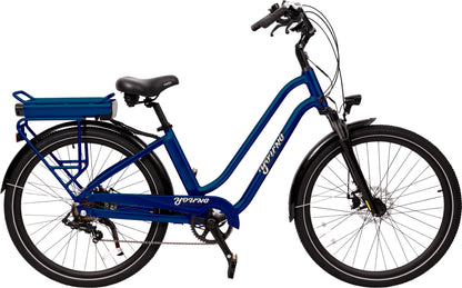 Vie 27.5in 7Sp 350W Ultra-Comfy Women's Step Through E-Bike by Young Electric