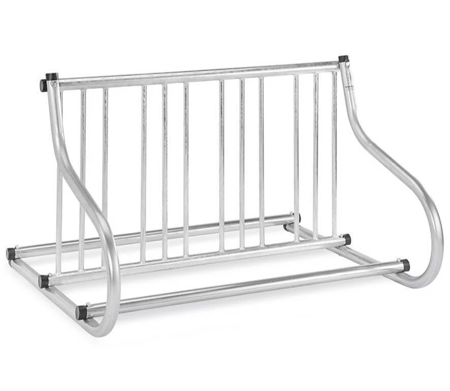 Double-Side Grid Parking Bike Rack