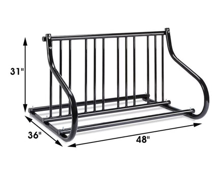 Double-Side Grid Parking Bike Rack