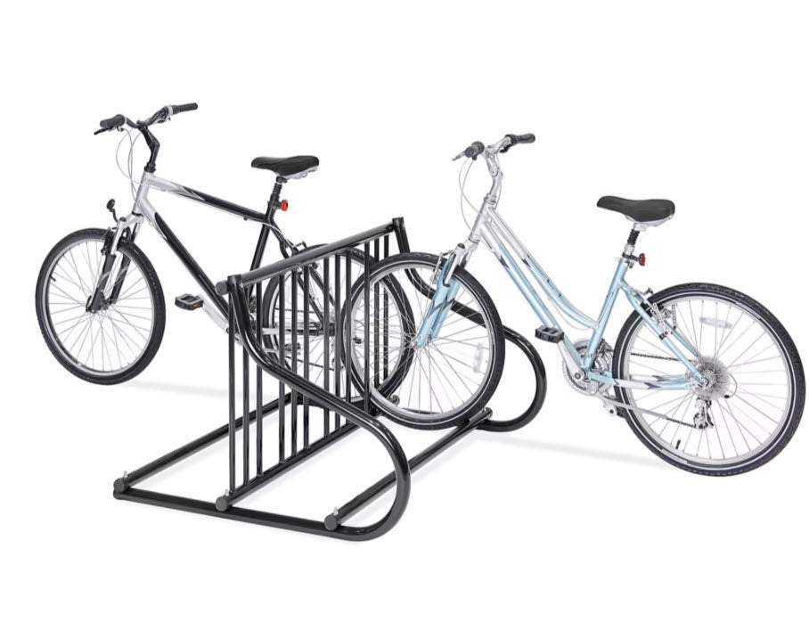 Double-Side Grid Parking Bike Rack