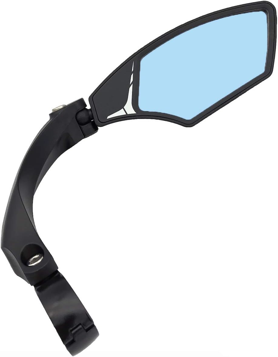 Hafny NEW Handlebar Bike Mirror Blue Anti-glare Right