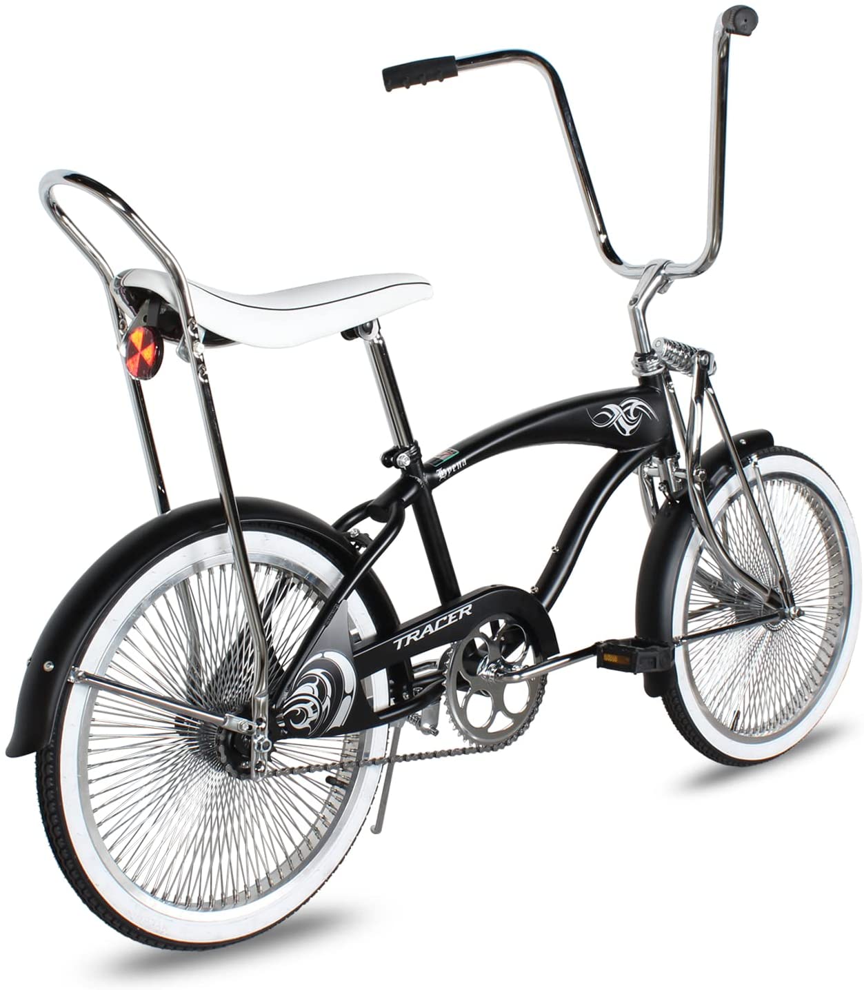 Tracer Hyena Single Speed Banana Seat Classic Beach Lowrider Bike – All Around E-Bikes