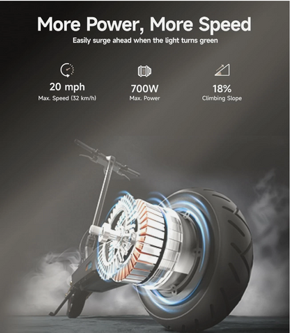 NAVEE GT3 Electric Scooter 20MPH 10" Tires