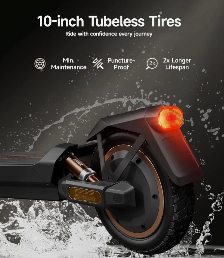 NAVEE GT3 Electric Scooter 20MPH 10" Tires