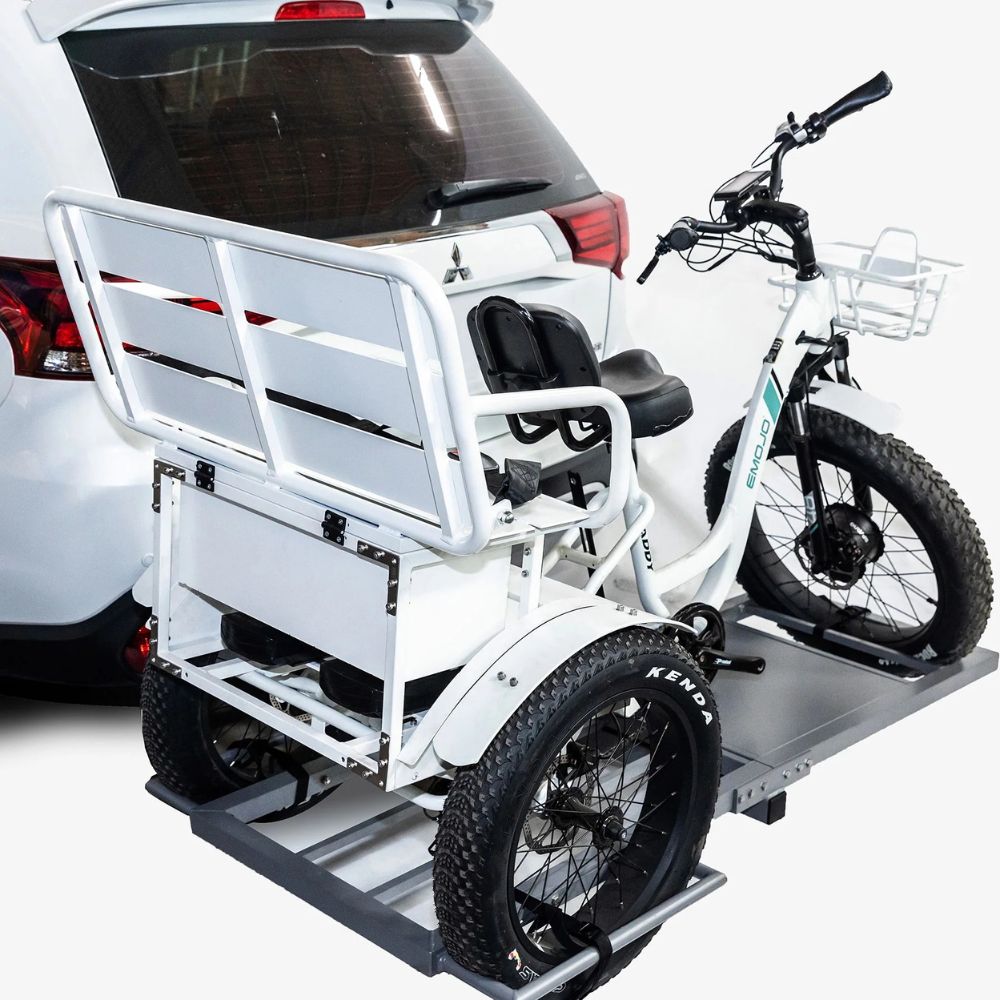 Electric Tricycle Hitch Rack - Emojo Caddy