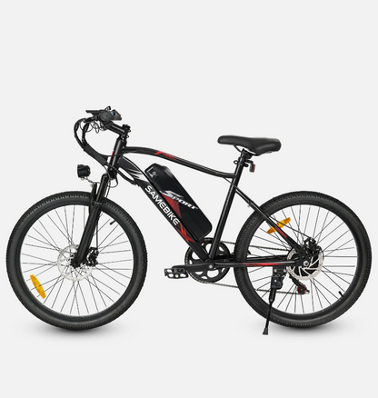 Adult 24" eBike Mountain Fat Tire Electric Bike Bicycle w PAS 36V Battery 560W