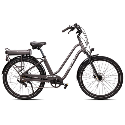 Vie 27.5in 7Sp 350W Ultra-Comfy Women's Step Through E-Bike by Young Electric