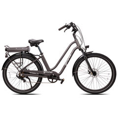 Vie 27.5in 7Sp 350W Ultra-Comfy Women's Step Through E-Bike by Young Electric