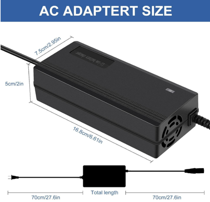 Ecotric E-Bike AC Adapter Battery Charger Starfish Dolphin Peacedove