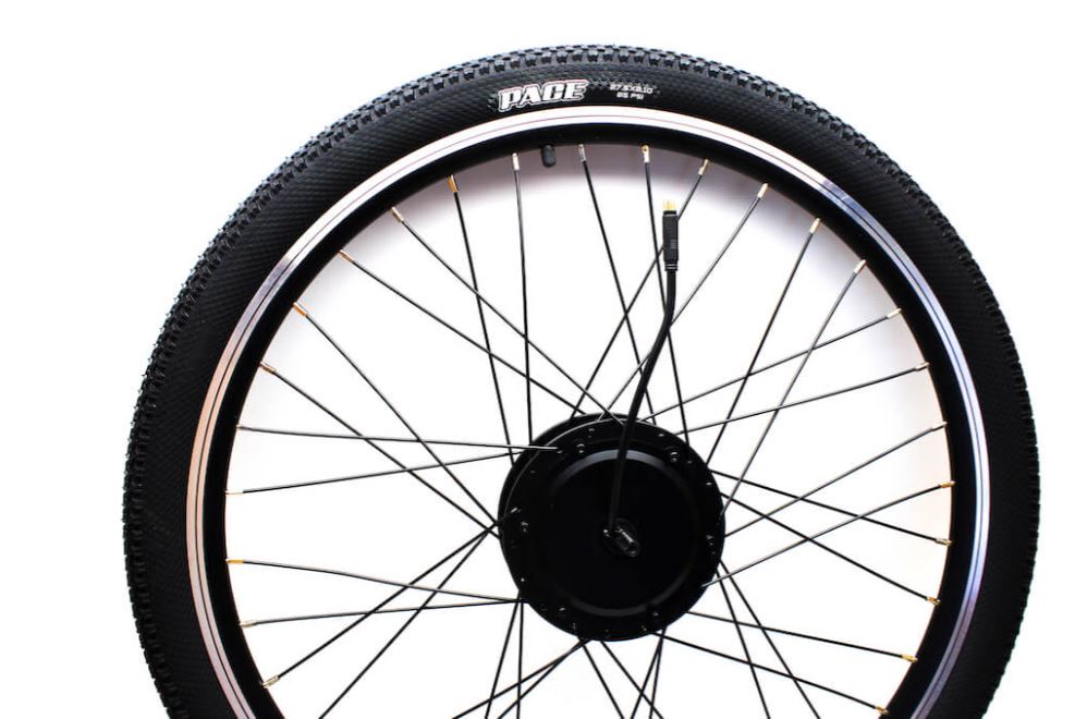 Complete Bafang Front Hub 26" Ebike Motor Kit  Battery
