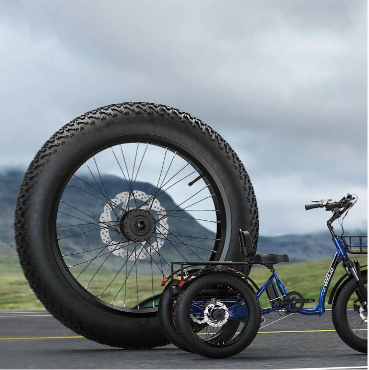 Emojo Bull Trail 750W Ultra Low Frame Electric Tricycle
