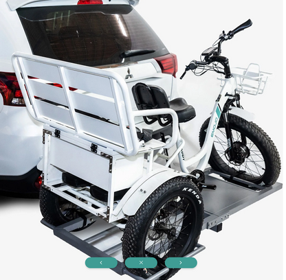 Electric Tricycle Hitch Rack - Emojo Caddy