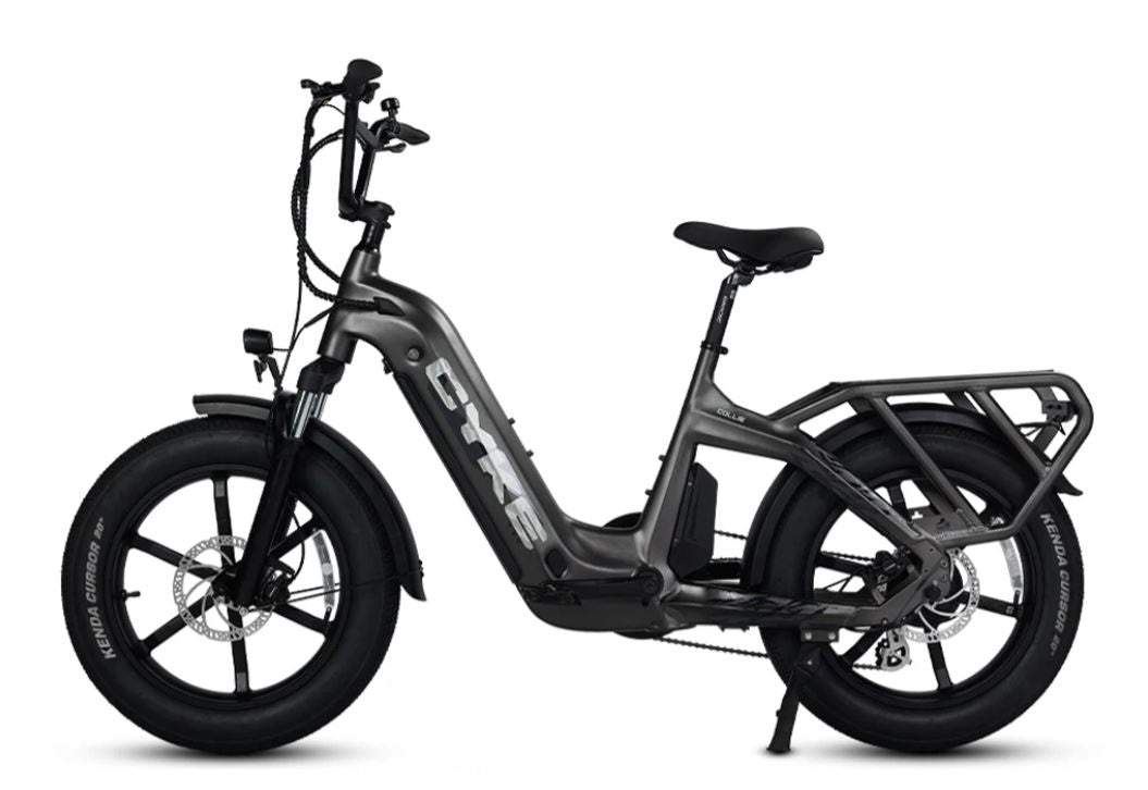 Collie 750w 48v 7Sp Step-Through Cargo E-Bike by Cyke