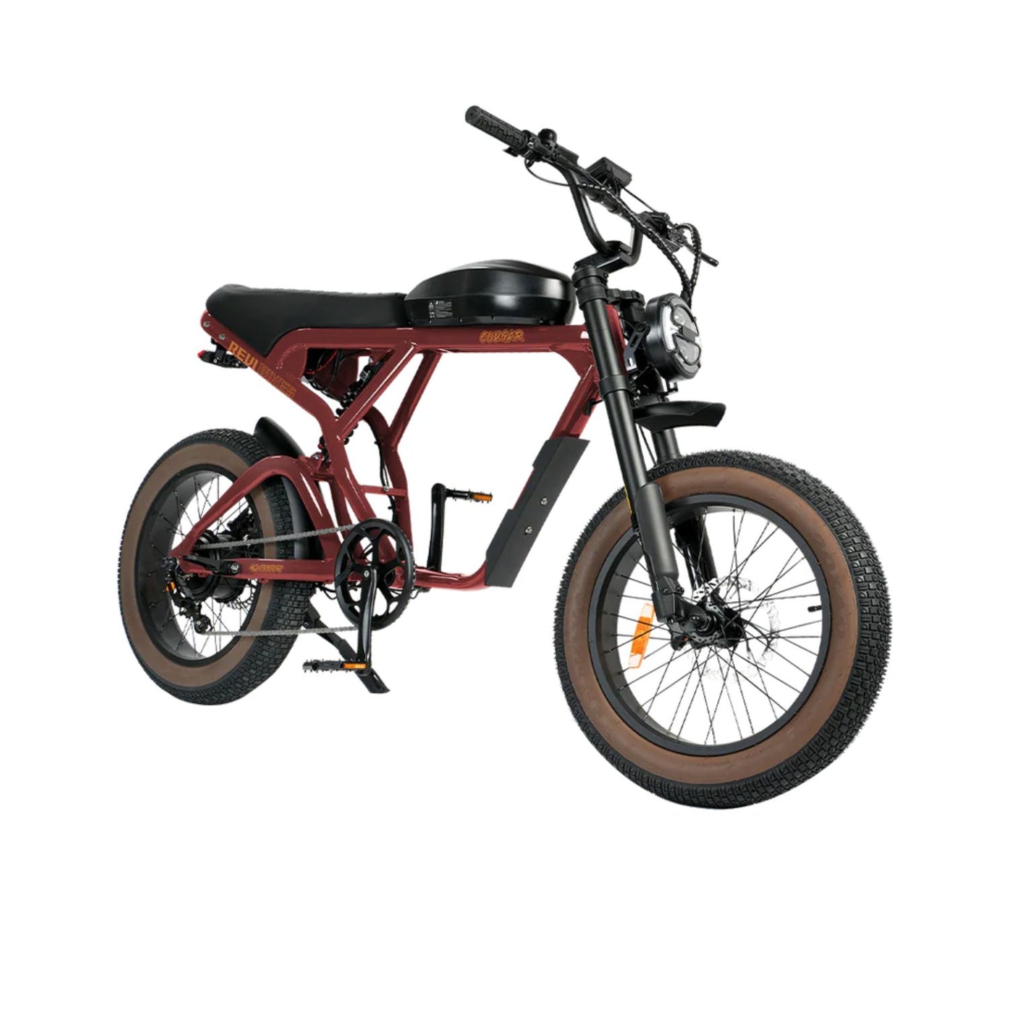 Cougar 1000w 52v Full Suspension All Terrain E-Bike by Revibikes