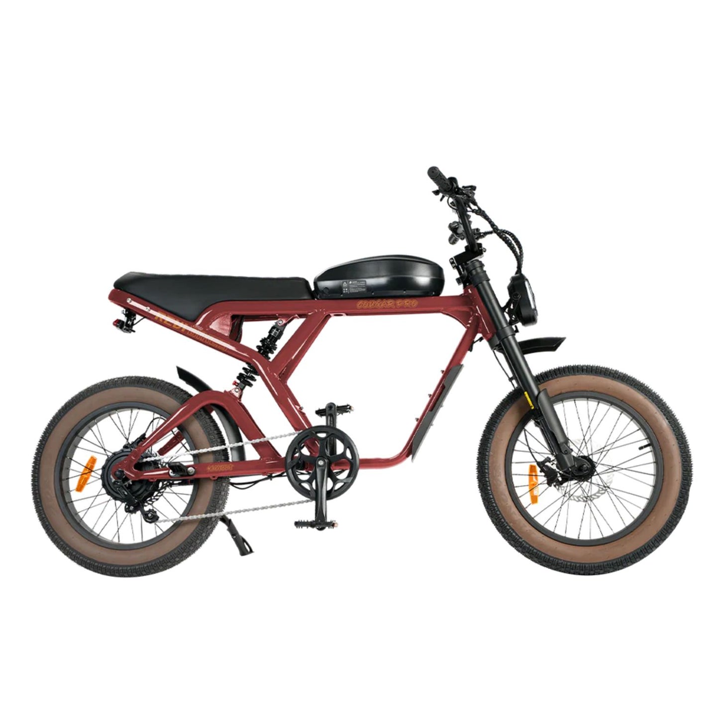 Cougar 1000w 52v Full Suspension All Terrain E-Bike by Revibikes